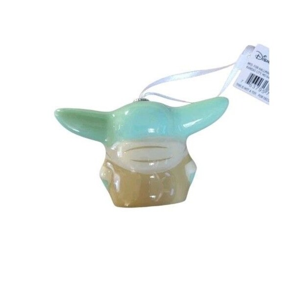 Official Disney Star Wars Baby Yoda Mandalorian Hallmark Chrustmas  Ornament - Picture 7 of 10